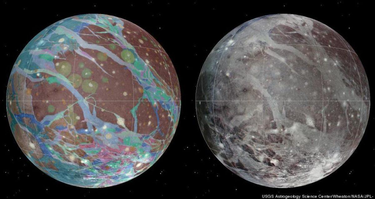 Dev Okyanuslara Sahip 14 Gezegen ve Uydu (Plüton İçerir)