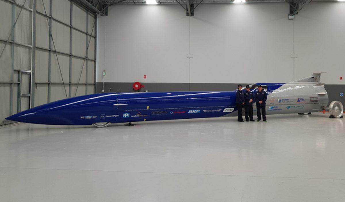 20 Saniyede 1610 km/h Hıza Ulaşabilen Çılgın Kara Aracı