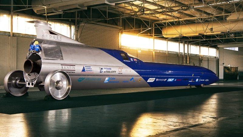 20 Saniyede 1610 km/h Hıza Ulaşabilen Çılgın Kara Aracı