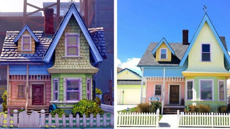 Gerçek Hayatta İnşa Edilmiş Orijinalini Aratmayan 10 Çizgi Film Evi