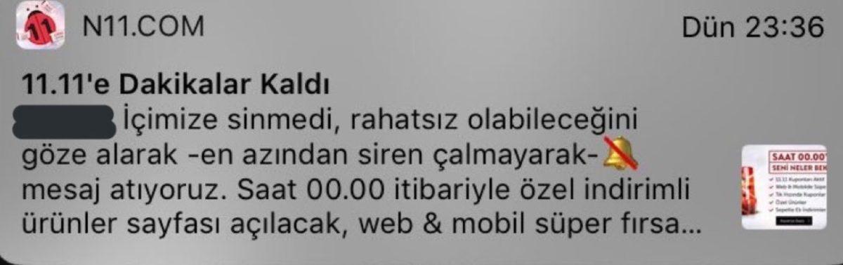 n11, Atatürk’ü Anma Günü’nde Yolladığı Göndermeli Mesajla Sosyal Medyada Büyük Tepki Topladı [Güncelleme]