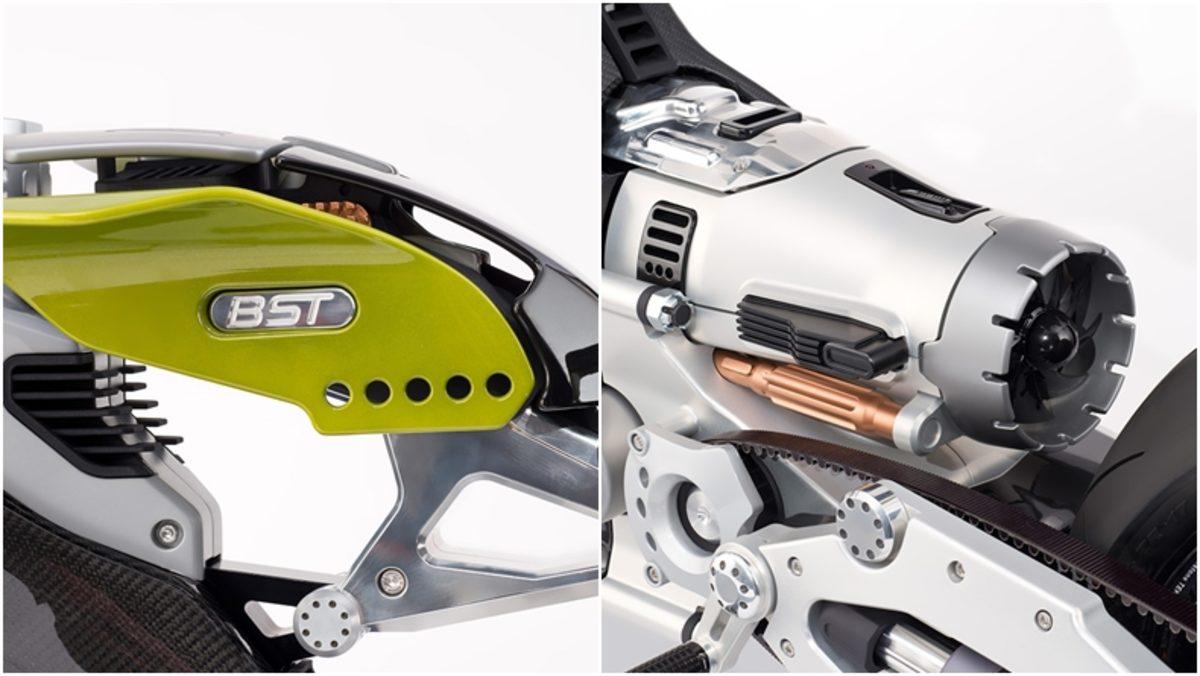Fütüristik Tasarımıyla Kendine Hayran Bırakan Elektrikli Motosiklet: BST hyperTEK