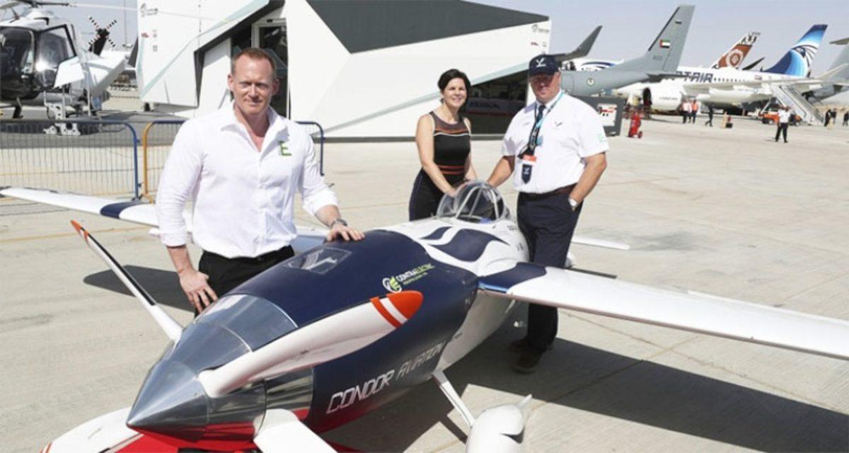 Dünyanın İlk Elektrikli Yarış Uçağı Dubai Air Show’da Sergilendi