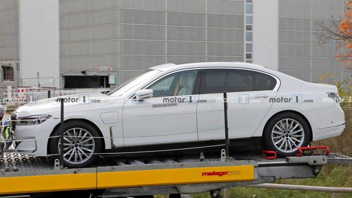 BMW’nin 7 Serisi Elektrikli Otomobili ’i7’ İlk Kez Görüntülendi