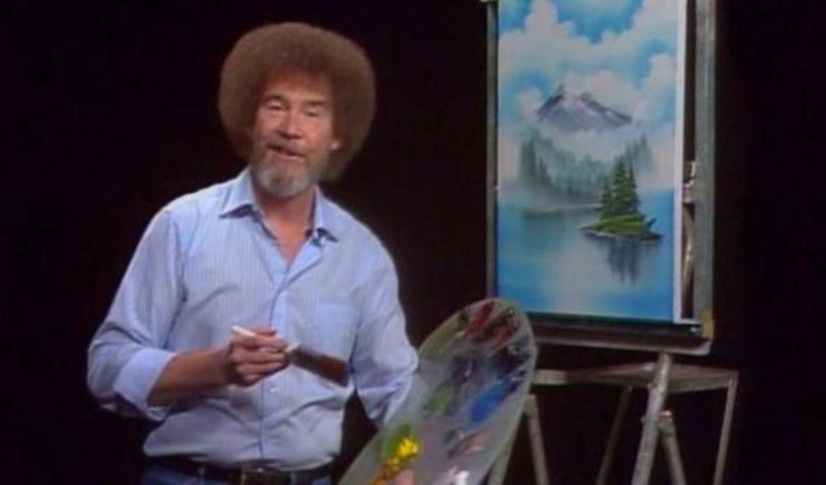 TRT’deki Programıyla ’Ressam Amca’ Olarak Tanıdığımız Bob Ross, Meğer Ressam Değilmiş