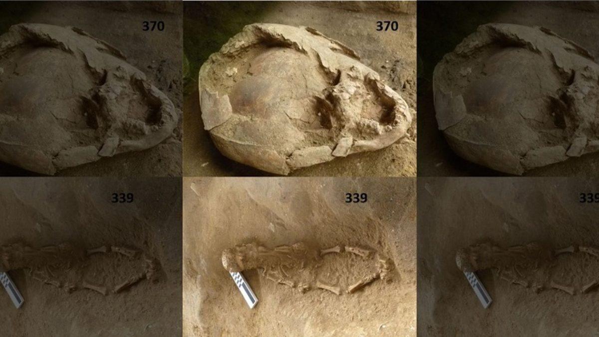 Arkeologlar, Çocuk Kafatasından Yapılan Başlıklarla Gömülmüş Bebekler Buldu