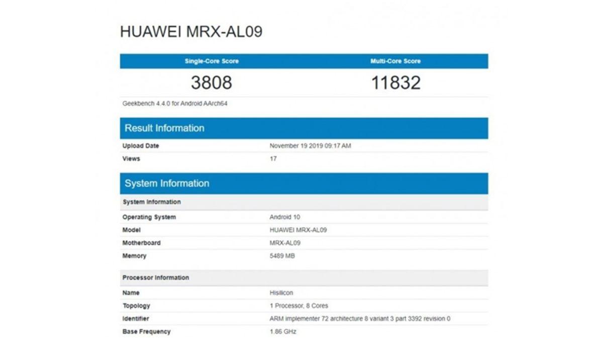 Huawei’in iPad Pro Katili Tableti MatePad Pro, Geekbench Testinde Ortaya Çıktı
