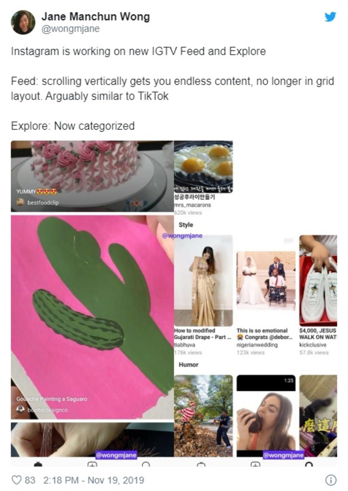 Instagram, IGTV ve Keşfet Sayfalarını Yenilemeye Hazırlanıyor