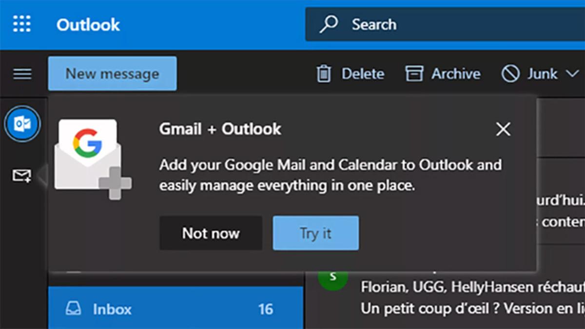 Microsoft; Gmail, Google Drive ve Google Takvim’i Outlook’a Getiriyor