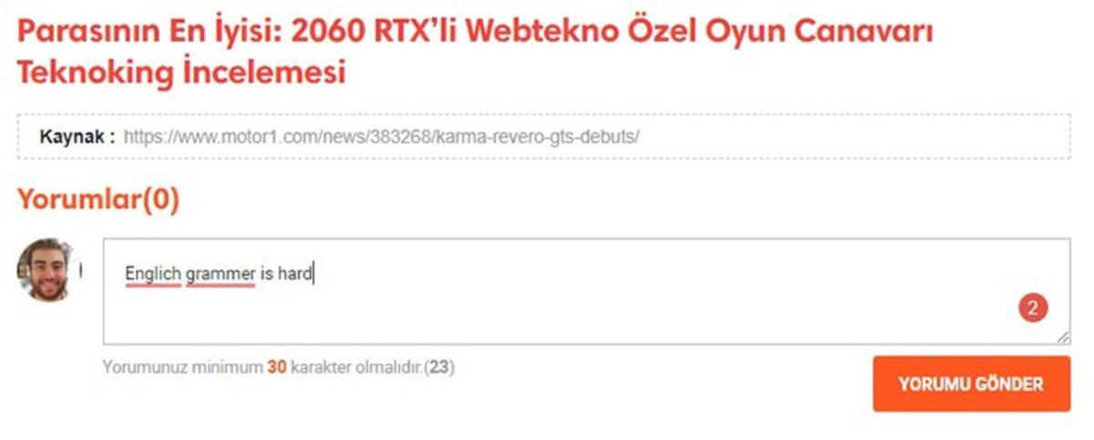 İngilizce Yazarken Hataları Düzelten Chrome Eklentisi: Grammarly