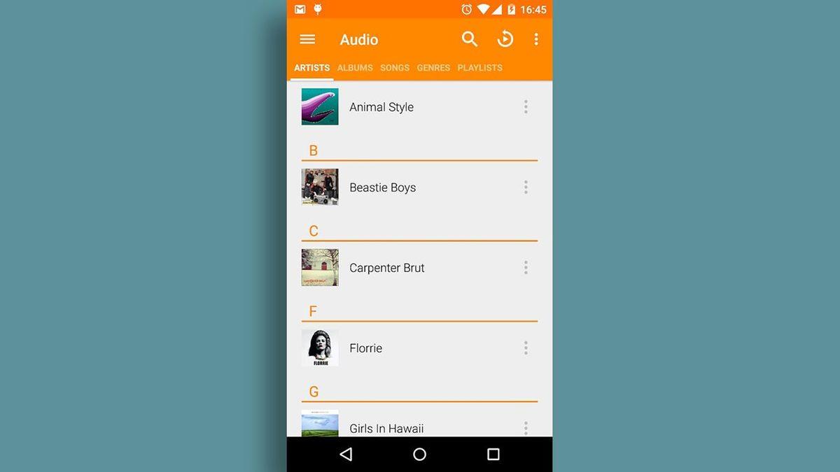 Poweramp Benzeri 10 Kullanışlı Müzik Oynatıcısı (Android)
