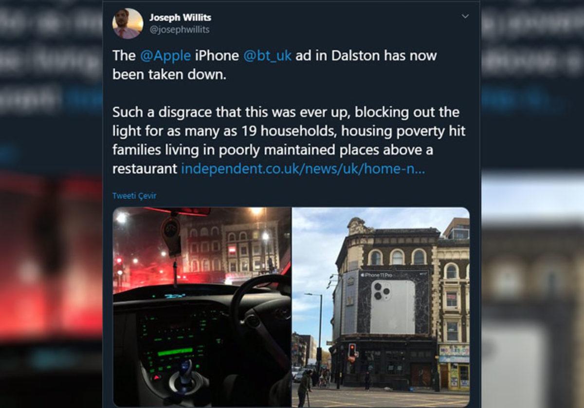 İngiltere’de Bulunan Bir Apartmandaki İnsanların Hakkını Gasp Eden Apple Reklamı