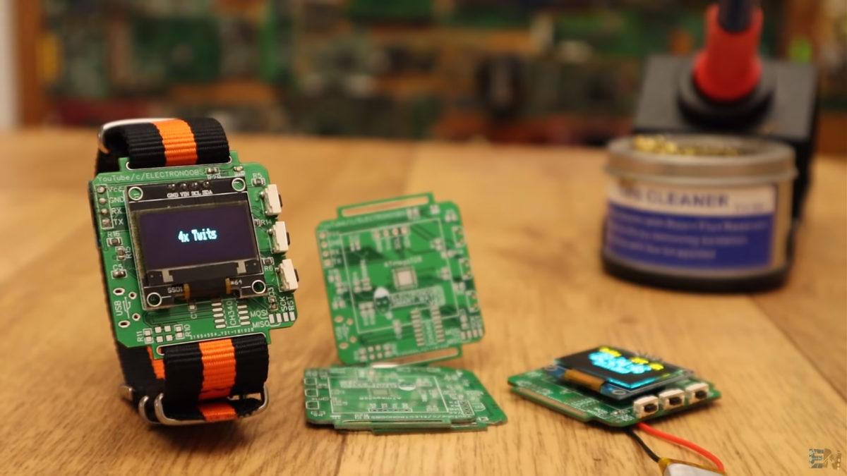 Birkaç Basit Adımda Siz de Kendi Akıllı Saatinizi Üretebilirsiniz (Video)