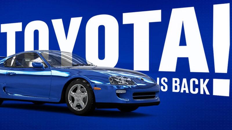 Toyota Araçlar, Forza Horizon 4 ile Yarış Oyunlarına Geri Dönüyor