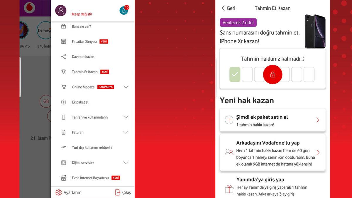 Vodafone, iPhone XR Hediyeli Tahmin Et Kazan Kampanyasını Başlattı
