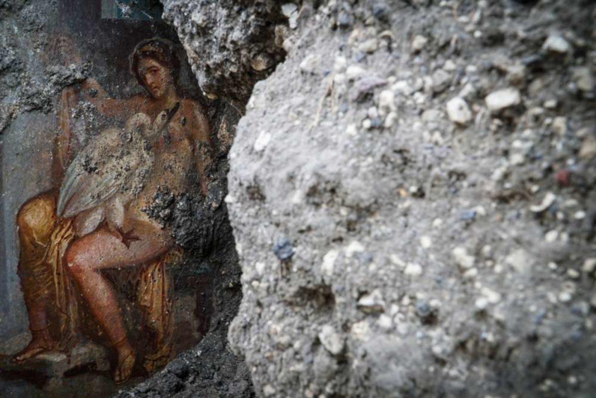 Pompeii’de Antik Erotik Yatak Odası Çizimi Ortaya Çıktı