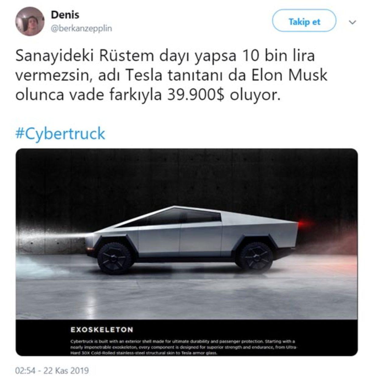 Tesla Cybertruck’ın Sıra Dışı Tasarımıyla İlgili Yapılmış 10 Eğlenceli Yorum