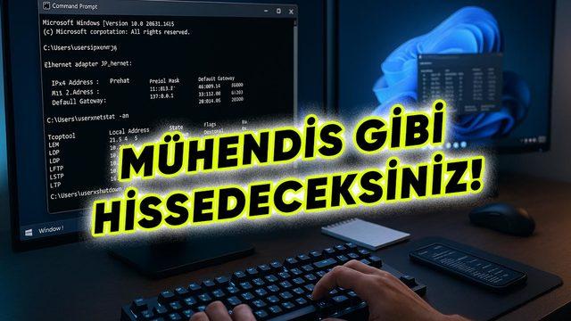 Ben Windows Kullanmayı Bilmiyormuşum Dedirtecek 100 CMD Komutu