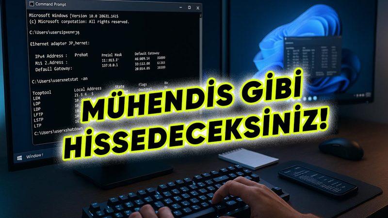 Ben Windows Kullanmayı Bilmiyormuşum Dedirtecek 100 CMD Komutu