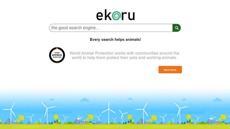 Reklam Gelirlerini ‘Gezegenin Geleceği’ İçin Kullanan Arama Motoru