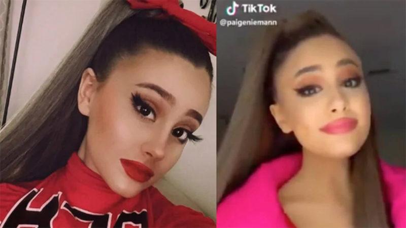 Ariana Grande’ye İkizinden Daha Çok Benzeyen TikTok Kullanıcısı Fenomen Oldu
