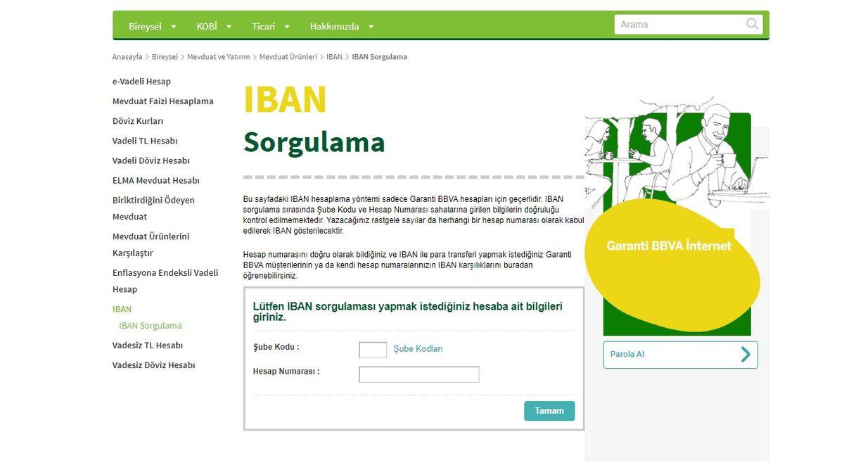 İnternetten IBAN Sorgulama Nasıl Yapılır?
