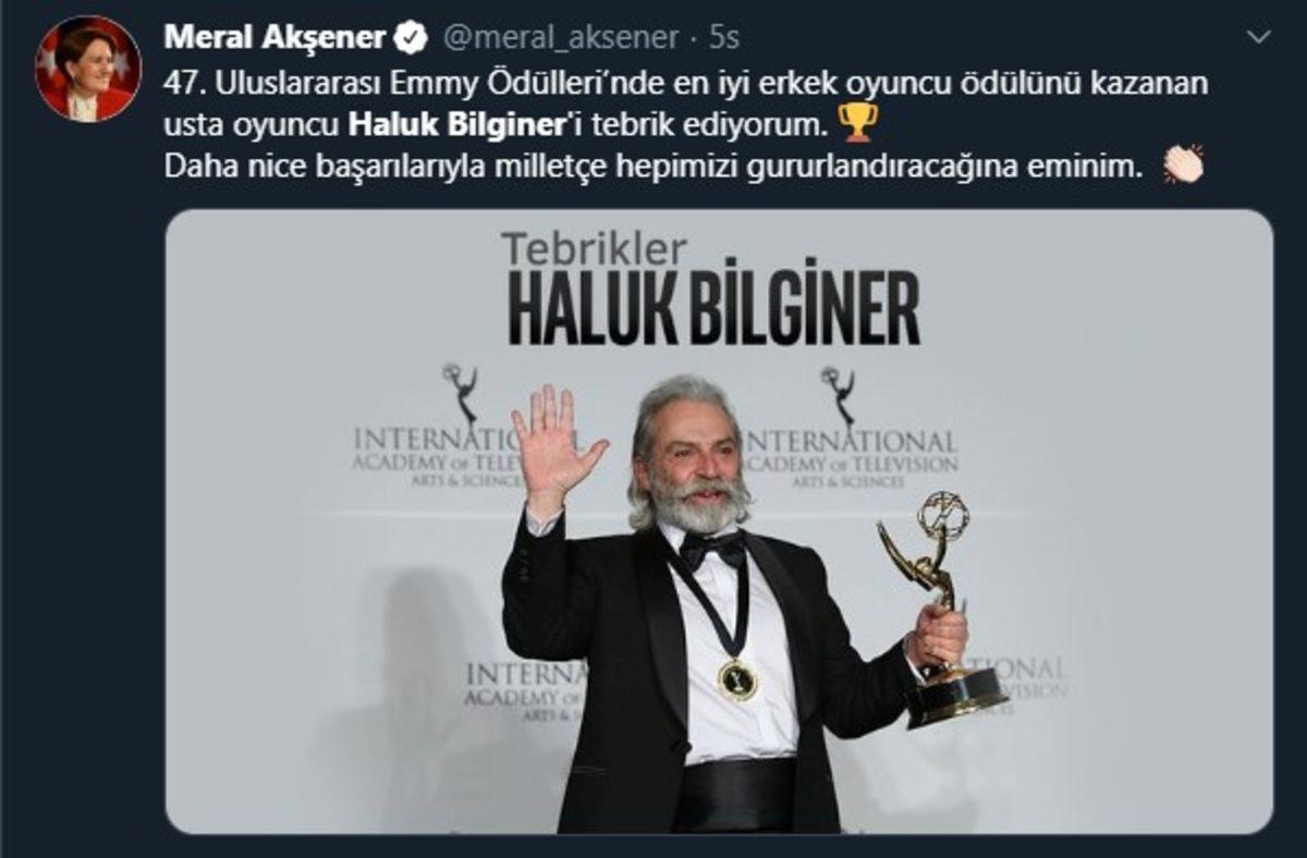 Haluk Bilginer’in Emmy Başarısına Gelen İlk Sosyal Medya Yorumları