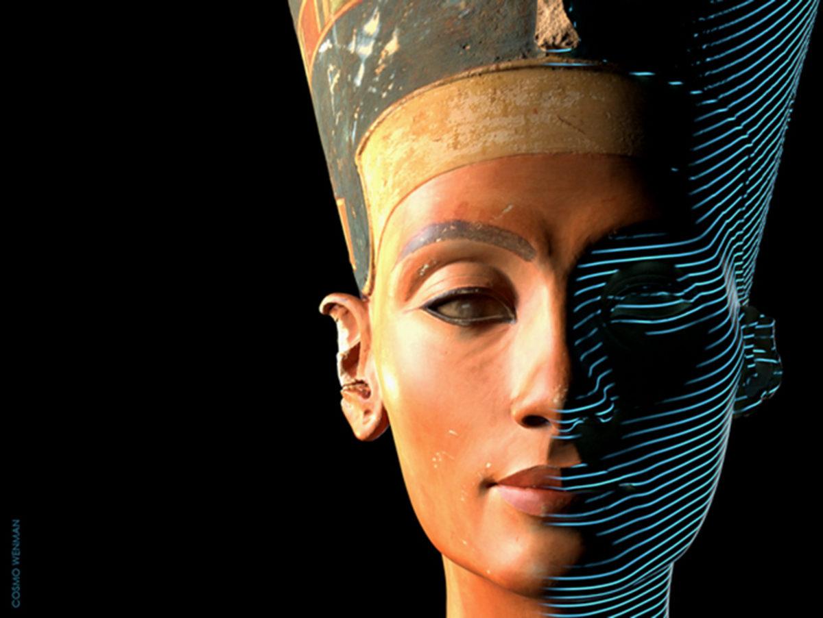 3300 Yıllık Nefertiti Büstünün 3 Boyutlu Modeli Yayınlandı
