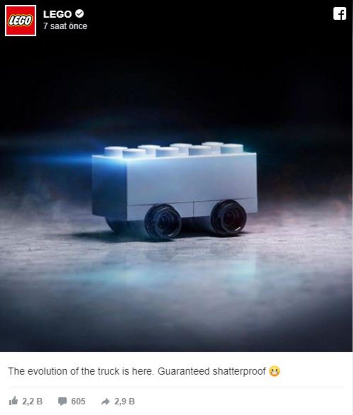 LEGO, Tesla Cybertruck’ın Kırılan ’Kırılmaz Camlarını’ Tiye Aldı