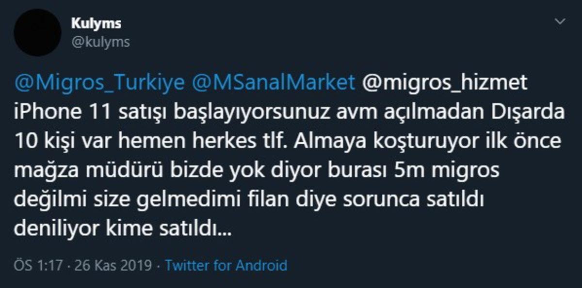 Migros’un 5.999 TL’lik iPhone 11 Kampanyası İçin İlginç Stok İddiası