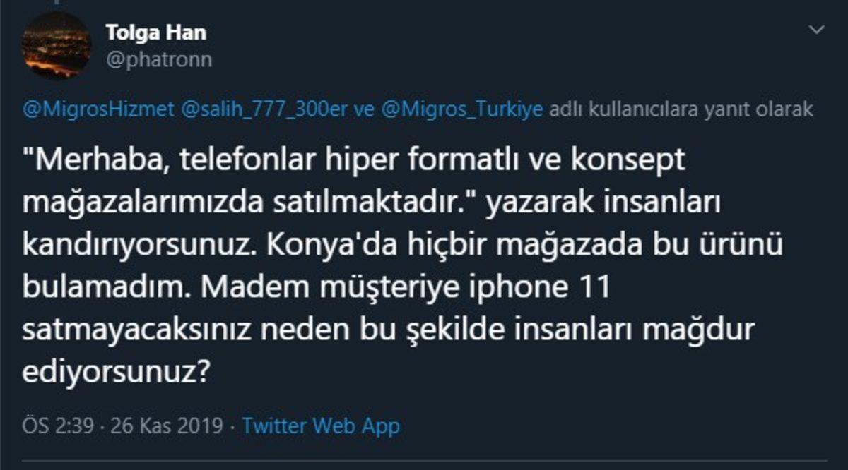 Migros’un 5.999 TL’lik iPhone 11 Kampanyası İçin İlginç Stok İddiası