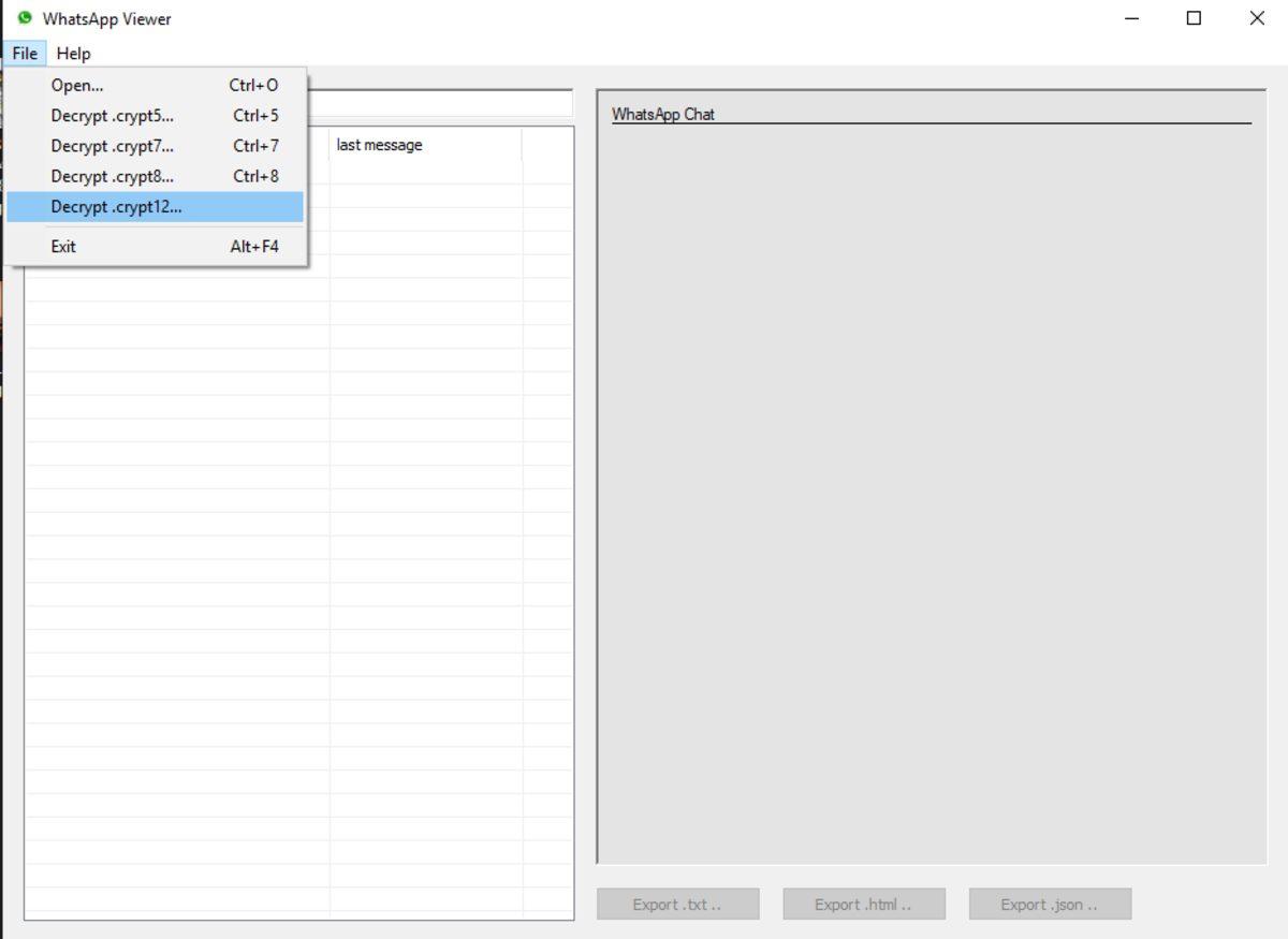 Yedeklenen WhatsApp Mesajları, Crypt12 Dosyası ile Nasıl Okunur?