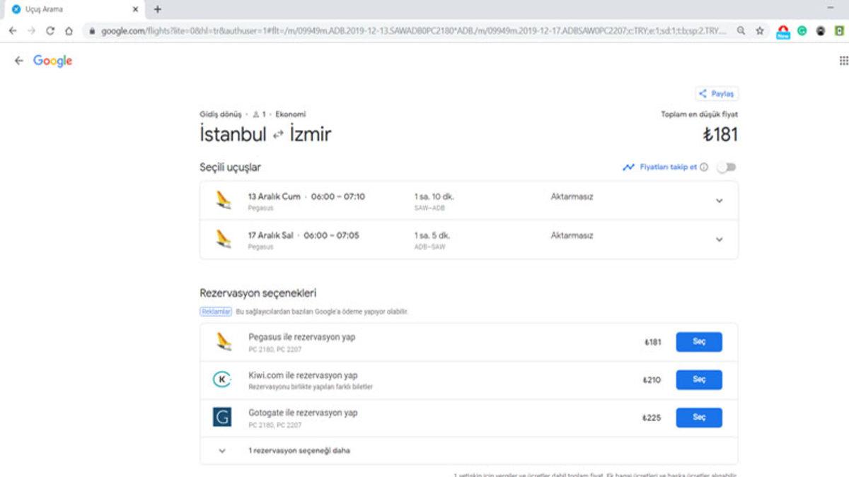 Google Uçuşlar (Flights) ile Ucuz Uçak Bileti Nasıl Alınır?