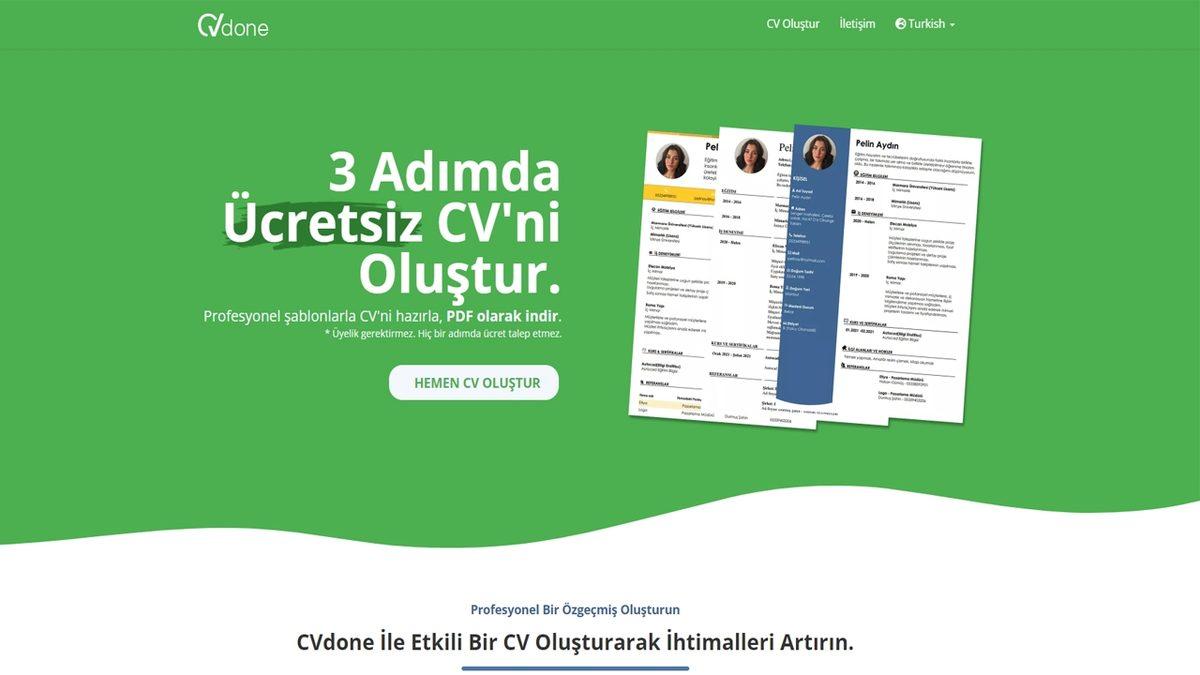 Ücretsiz CV (Öz Geçmiş) Oluşturabileceğiniz 15 İnternet Sitesi