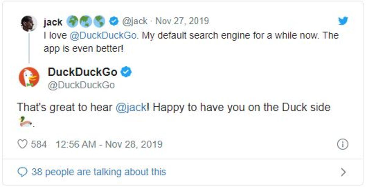 Twitter CEO’su, Gizlilik Endişeleri Sebebiyle Google’ı Kullanmıyor