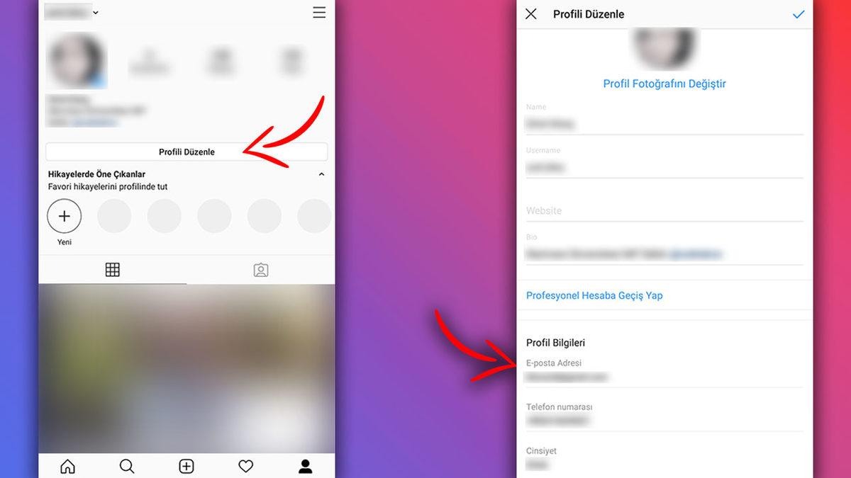 Instagram’da Hesabınıza Kayıtlı E-posta Adresi Nasıl Değiştirilir?