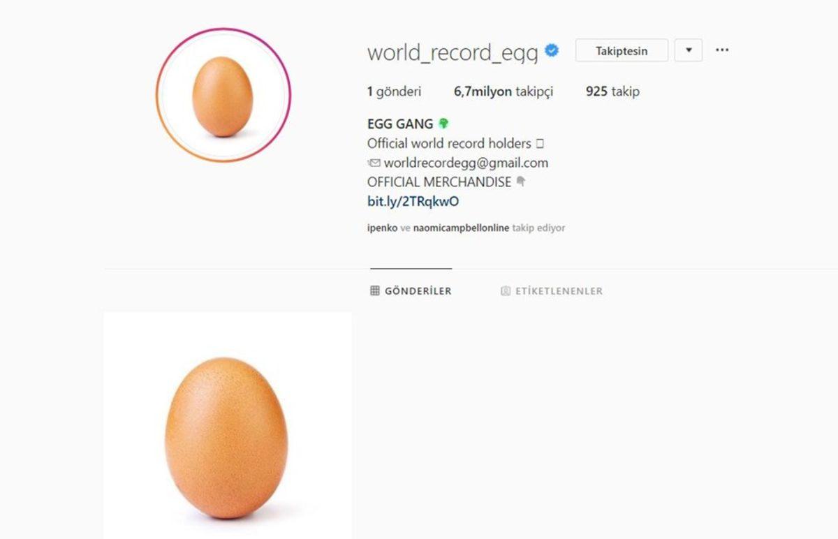 Instagram’ın Beğeni Rekortmeni Yumurtanın Tişörtleri Satılmaya Başlandı
