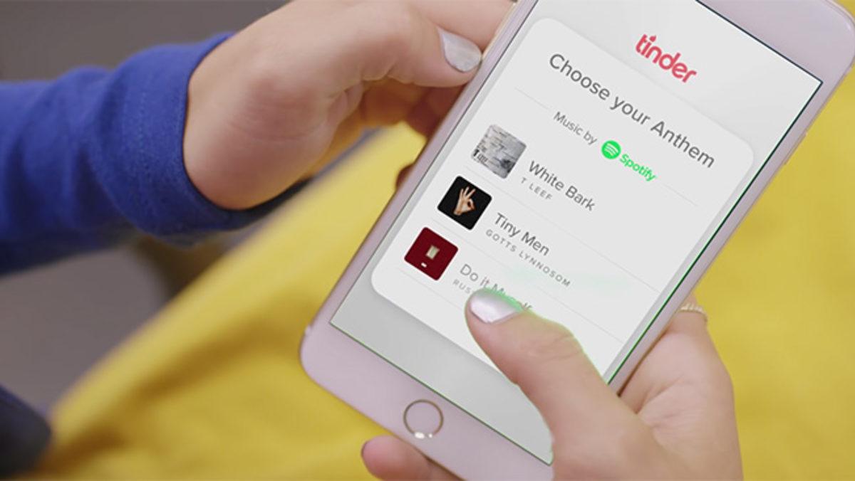 Tinder, Spotify ile Müzik Paylaşılmasını Sağlayacak Bir Güncelleme ile Geliyor