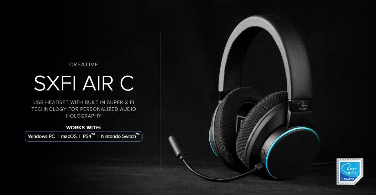 Creative Dünyanın İlk Super X-Fi Kulaklıkları Creative SXFI AIR Serisini Duyurdu