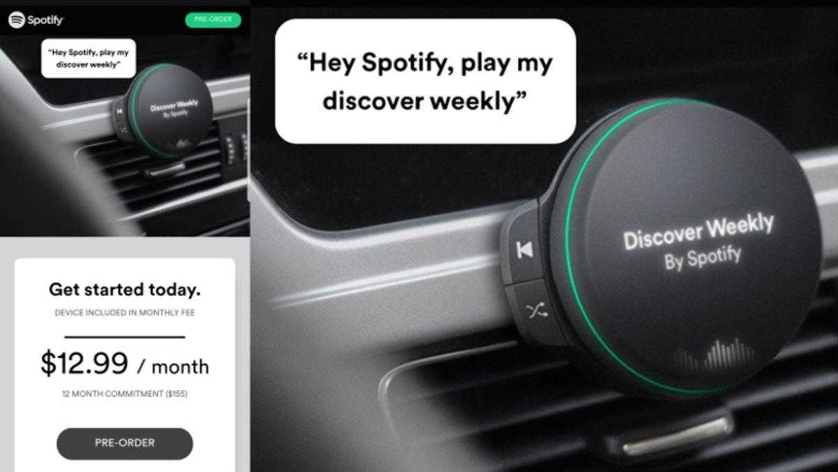 Spotify, Bu Yılın Sonlarına Doğru Bir Araç İçi Müzik Çalar Tanıtabilir