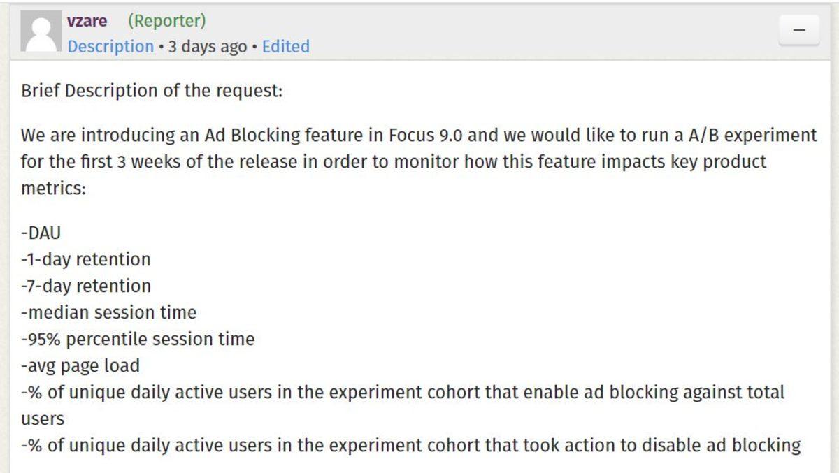 Firefox Focus’un Yeni Sürümüne Reklam Engelleme Özelliği Geliyor