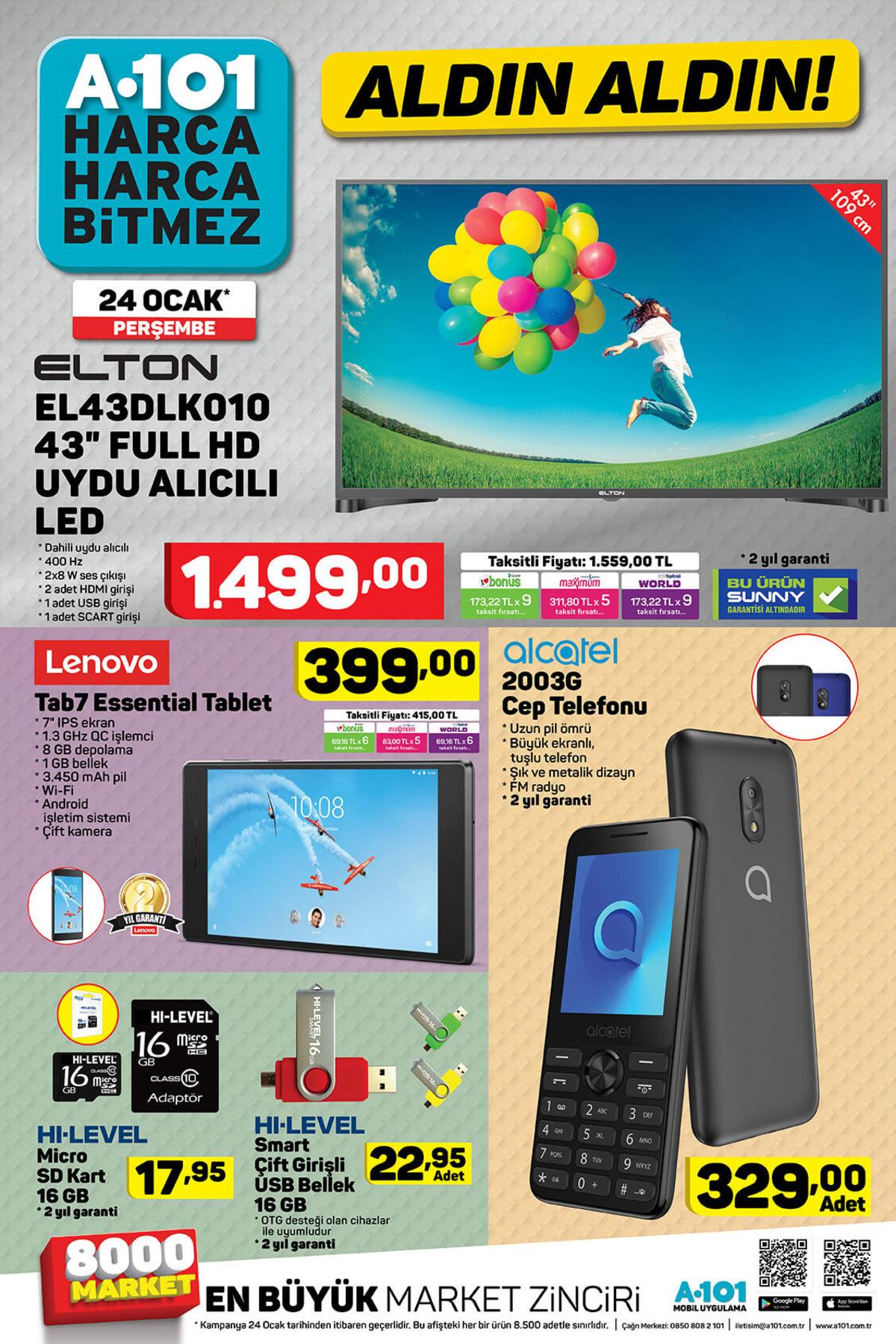 Bu Hafta İçi A101’den Satın Alabileceğiniz, Uygun Fiyatlı 4 Teknolojik Ürün