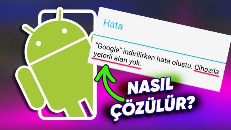Webtekno Olarak Akılları Kurcalayan O Soruya Cevap Veriyoruz: "Cihazda Yeterli Alan Yok" Sorunu Nasıl Çözülür?