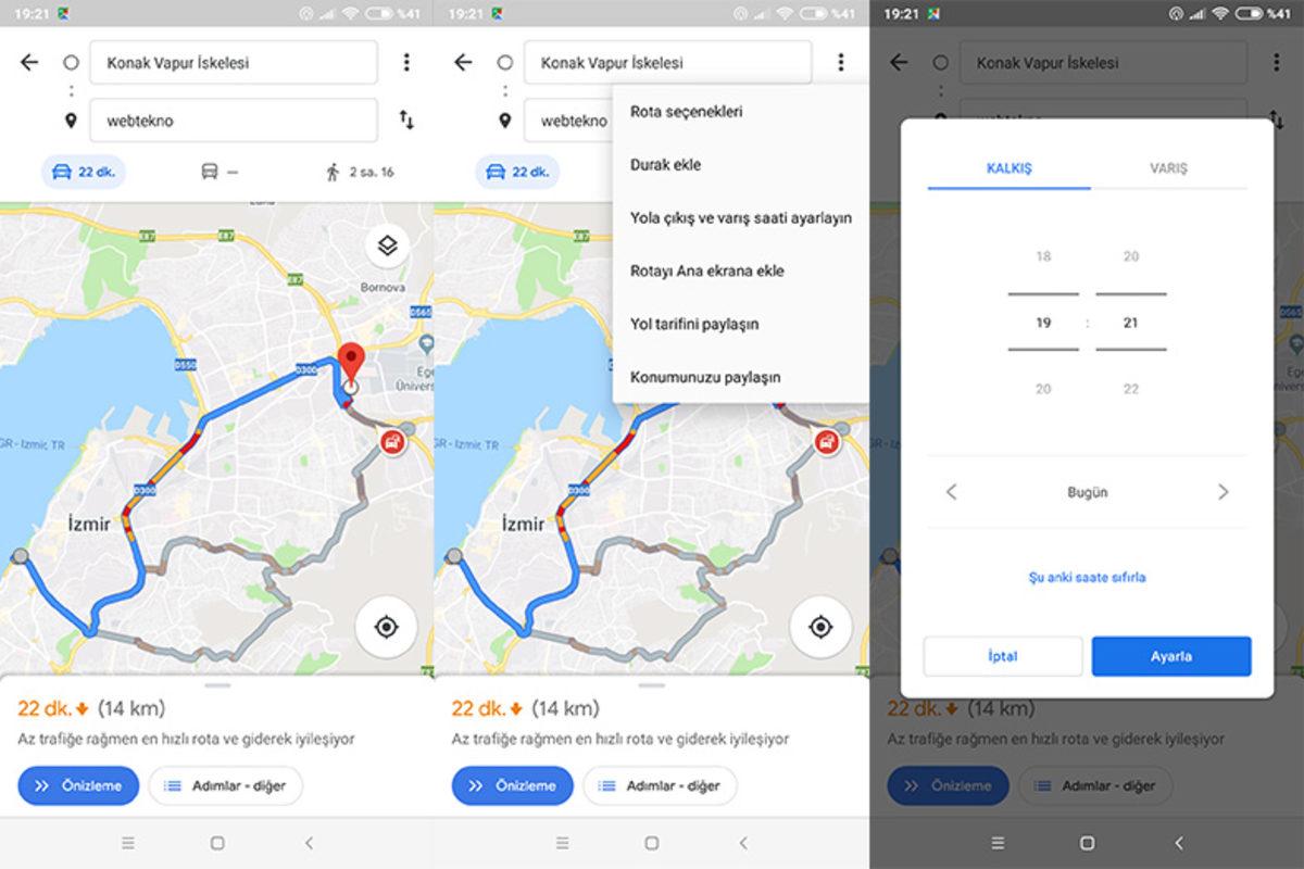 Google Haritalar’a Araç Navigasyonu İçin ’Varış Zamanı’ Özelliği Eklendi