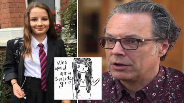 14 Yaşında Hayatına Son Veren Kızın Babası: Instagram, Kızımın Ölmesine Yardım Etti