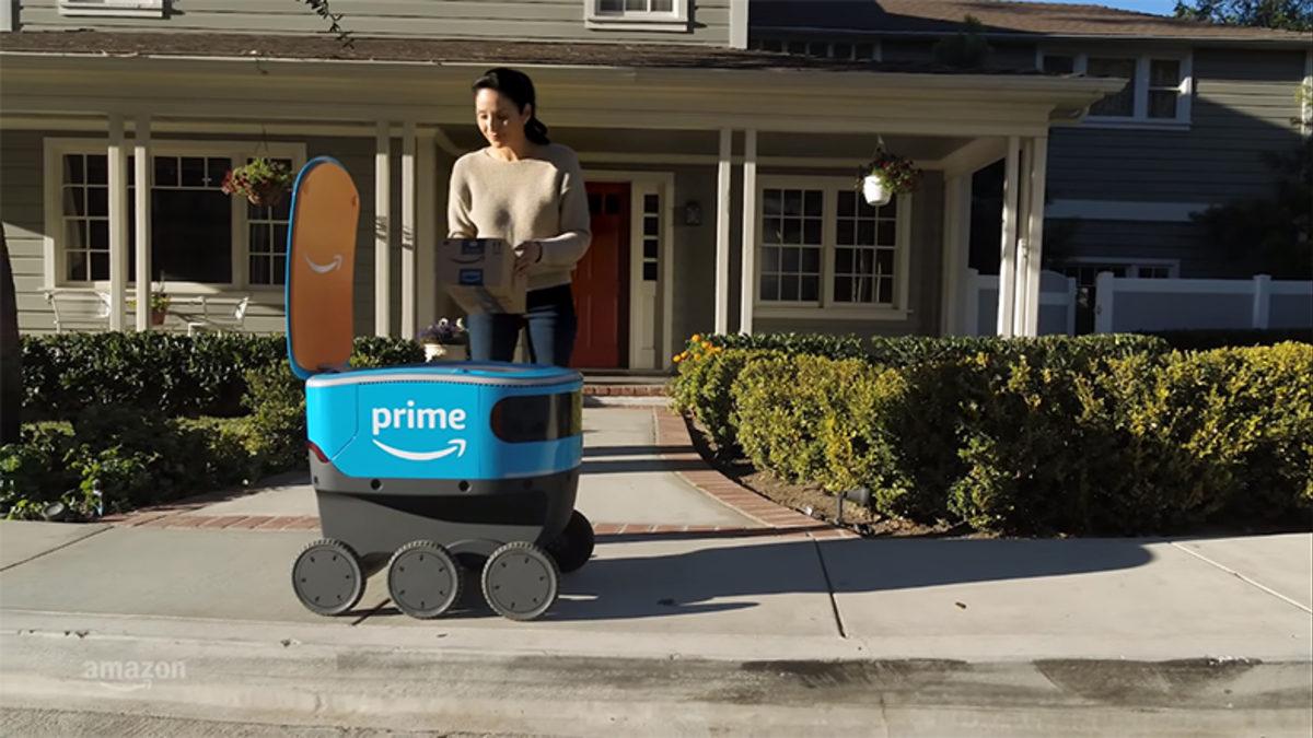 Amazon, Teslimat Robotu ’Scout’ İle İlk Teslimatlarını Gerçekleştirdi