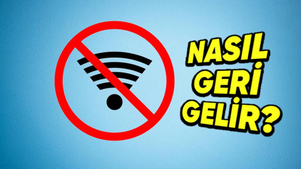 Wi-Fi Simgesi Kayboldu Sorunu Nasıl Çözülür? Tüm Yöntemleri Adım Adım Anlattık!