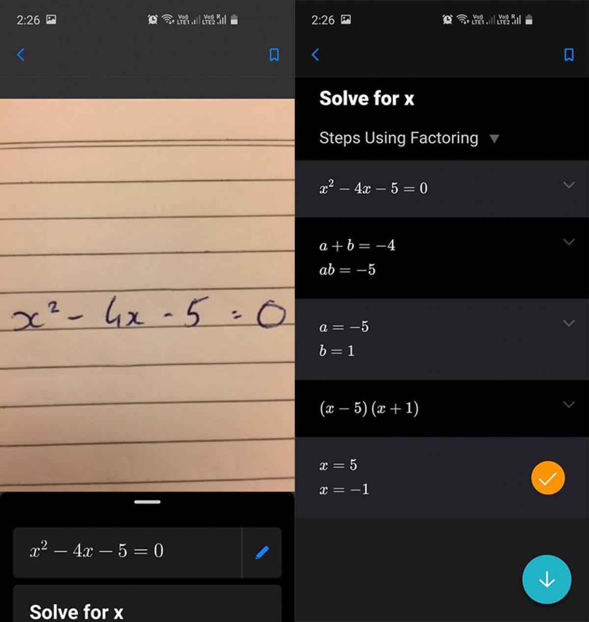 Microsoft’un En Zor Matematik İşlemlerini Dahi Çözen Uygulaması: Math Solver