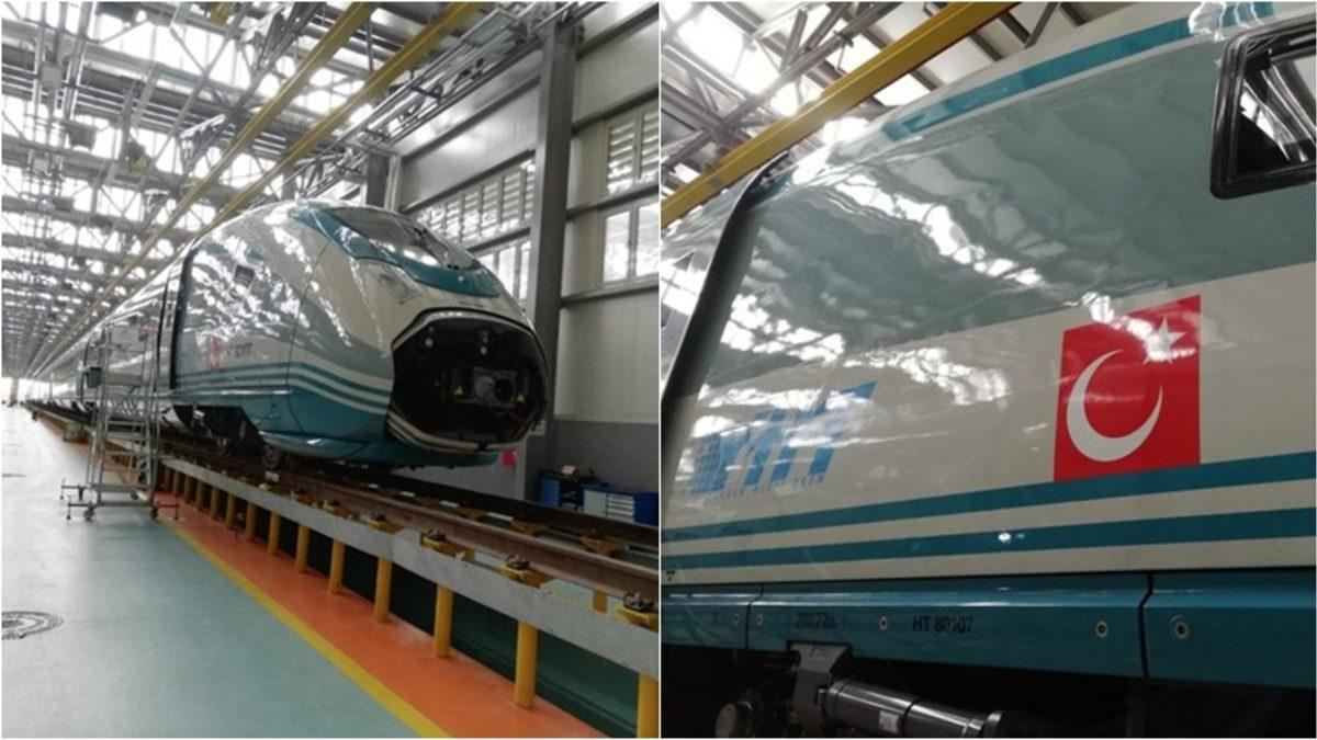 Türkiye’nin Yeni Hızlı Trenlerinin İlk Görüntüleri Paylaşıldı