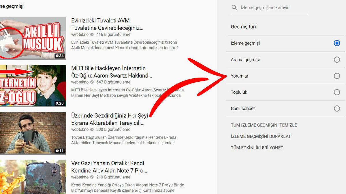 YouTube’a Attığınız Yorumları Nasıl Silebilir veya Değiştirebilirsiniz?